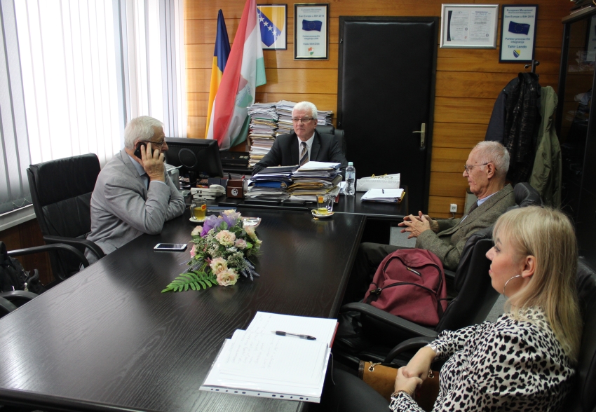 Održan sastanak premijera Srednjobosanskog kantona Tahira Lende i članova Izvršnog odbora Akademije nauka i umjetnosti Bosne i Hercegovine
