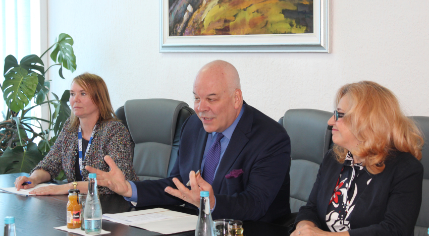 Šef Misije OSCE-a u Bosni i Hercegovini, ambasador Brian Aggeler, boravio je danas u Travniku