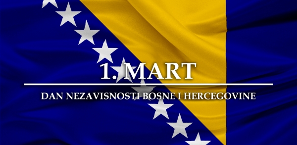 Čestitka povodom Dana Neovisnosti/ Nezavisnosti Bosne i Hercegovine