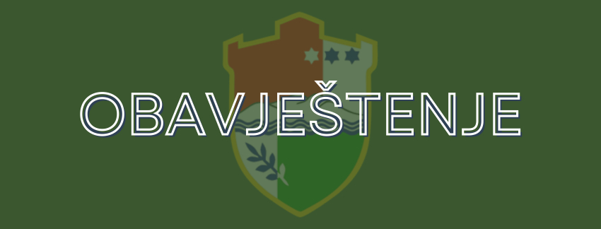 Obavje&scaron;tenje o podnesenom zahtjevu za izdavanje prethodne vodne saglasnosti - Općina Travnik