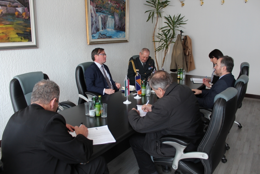 Ambasador Republike Slovenije u posjeti Ministarstvu privrede Srednjobosanskog kantona